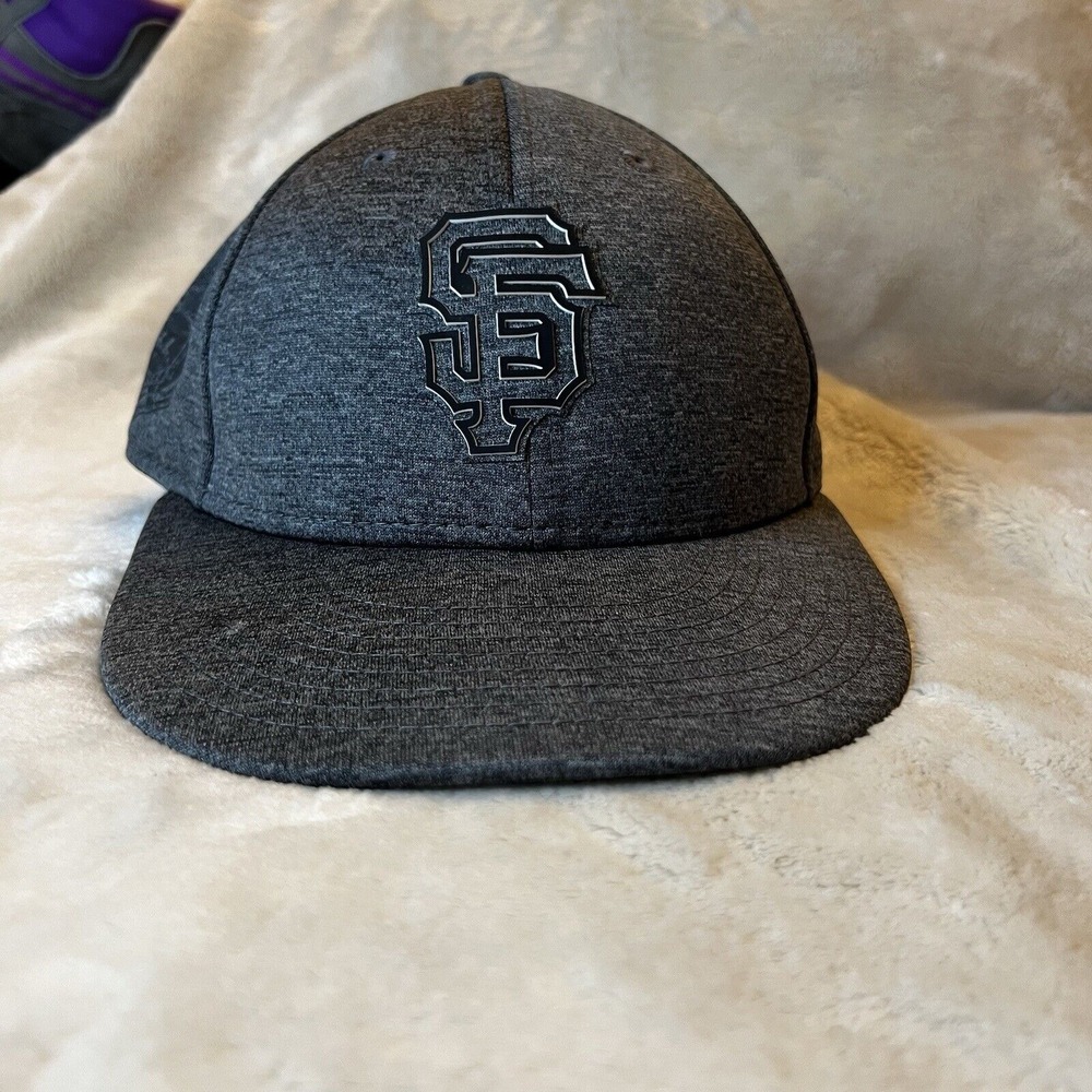 New Era San Francisco Giants Fitted Hat 7 1/8 Gray 59Fifty EUC